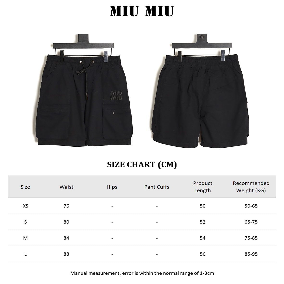 MIU MIU MM shorts