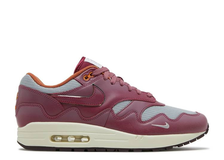 Nike Air Max 1 Patta Waves Rush Maroon