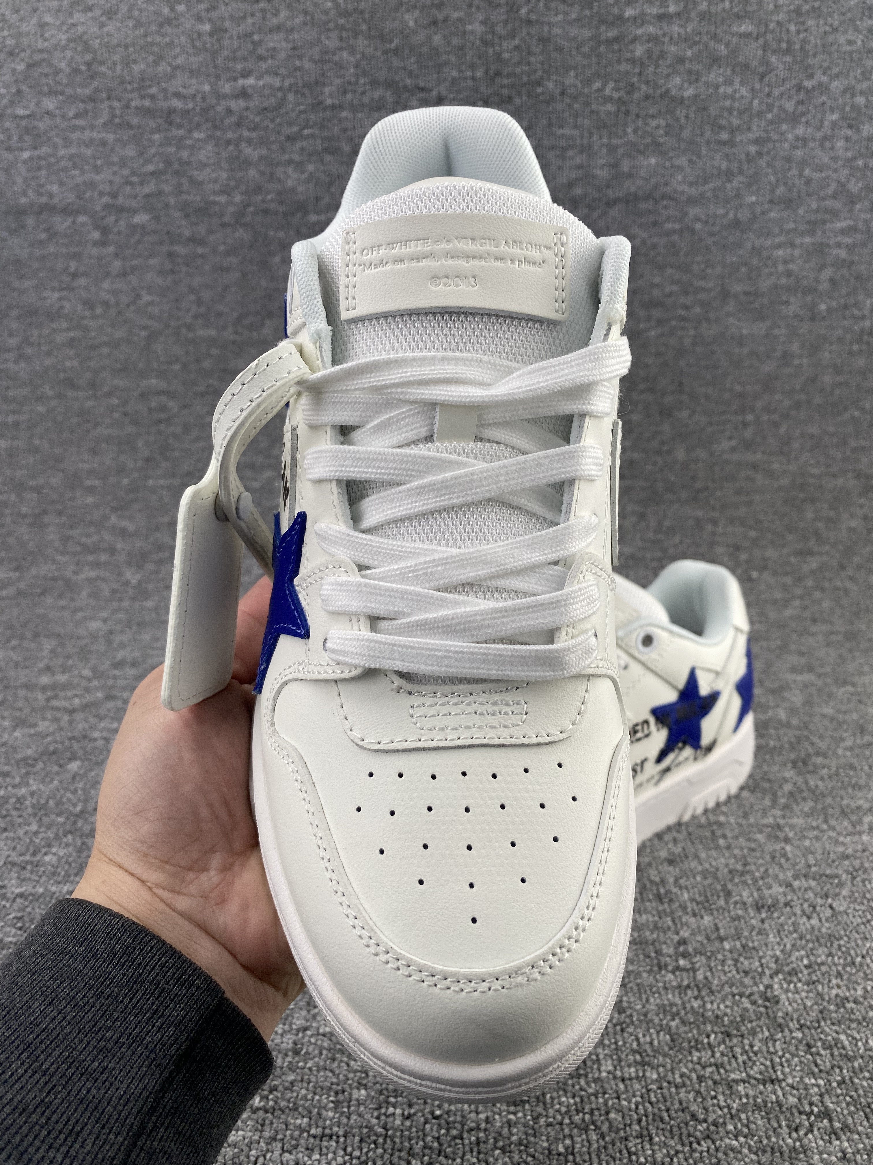 UA OFF-WHITE Out Of Office OOO Low Tops