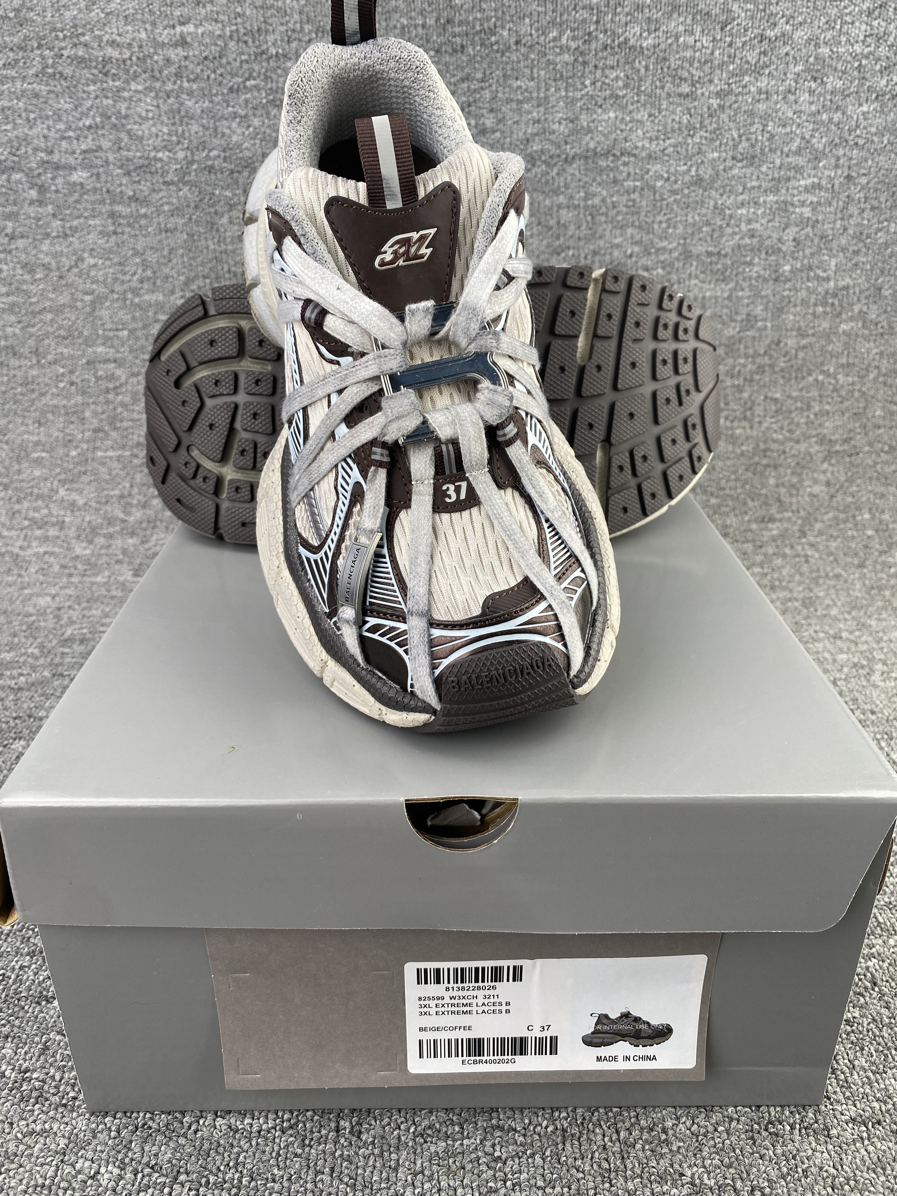 UA Balenciga 3XL Sneaker (run one size large)