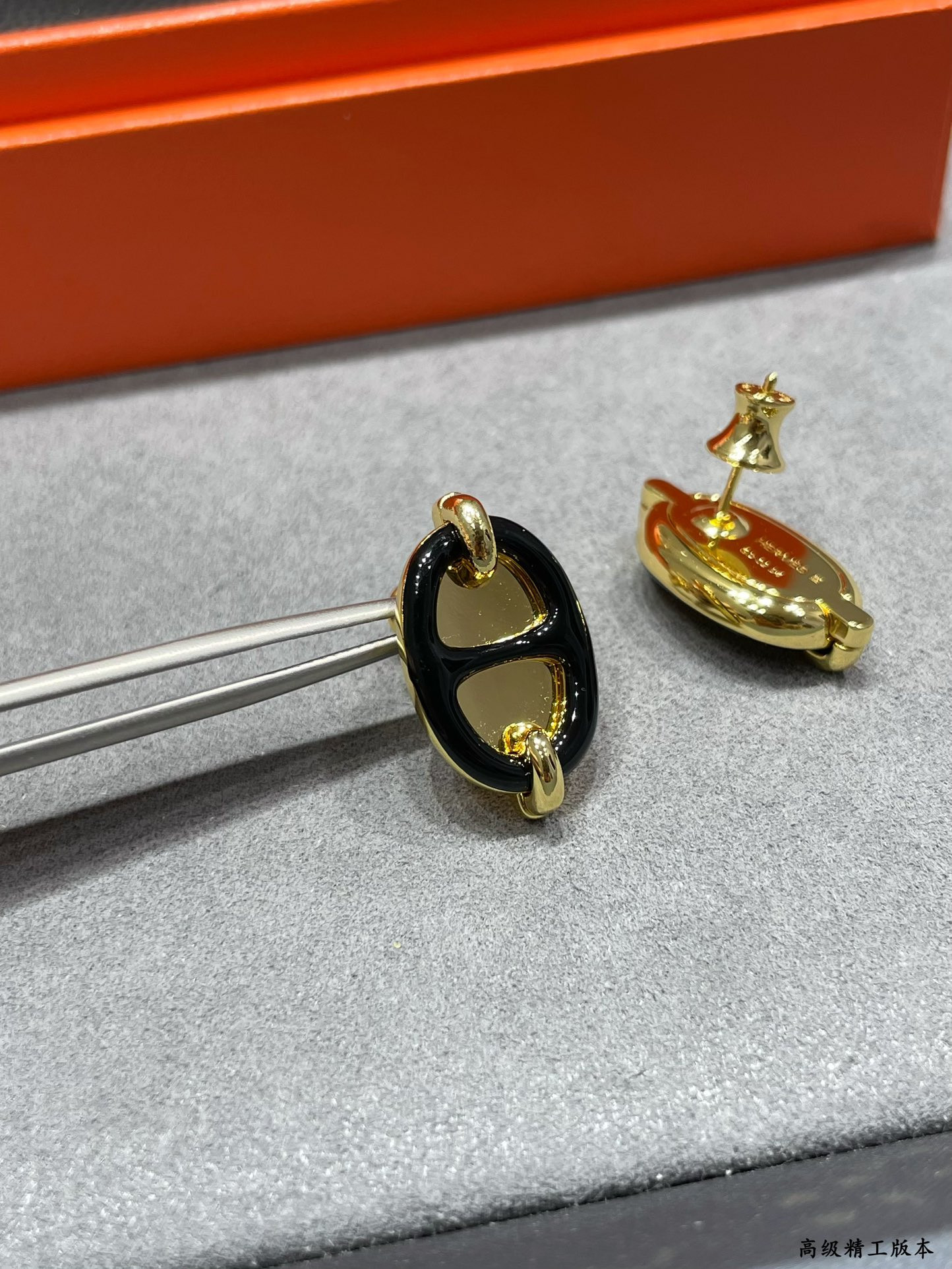 Hermès Mini Maillon Earrings