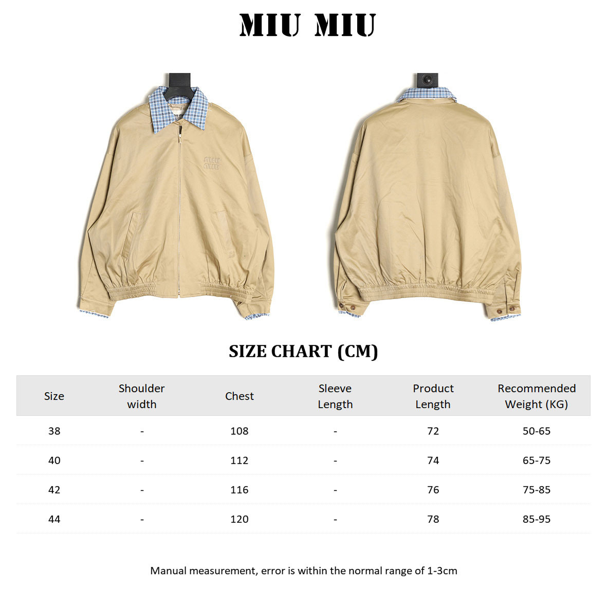 Miu Miu 25fw Jacket