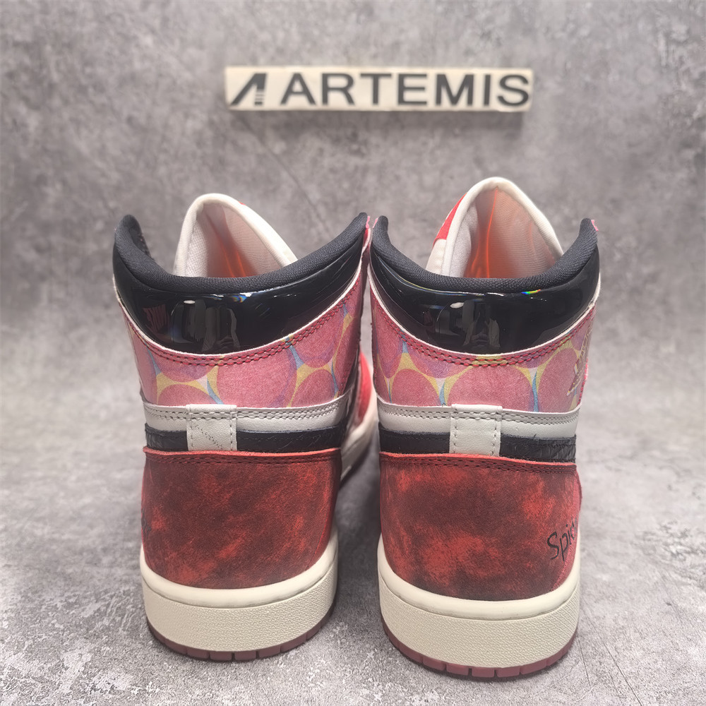 UA Jordan 1 Retro High OG Spider-Man Across the Spider-Verse