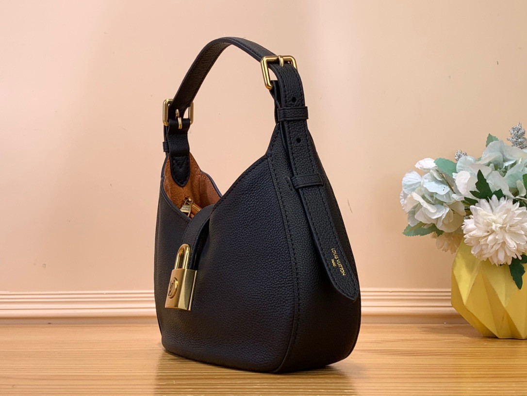 LV Low Key Shoulder Bag M24611 10.2 x 7.1 x 2.8 inches