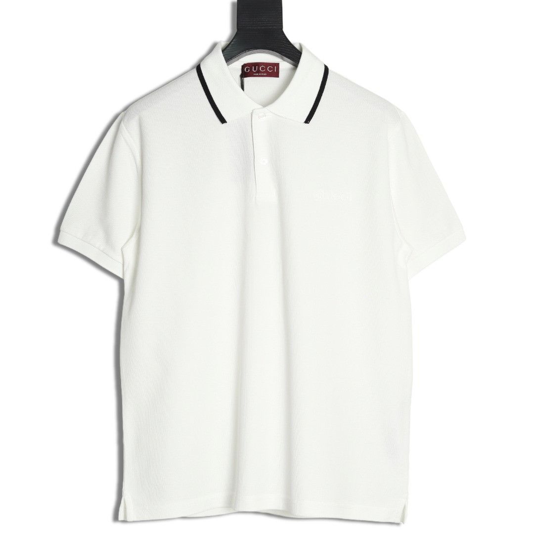 G*u*i guc short-sleeved polo shirt