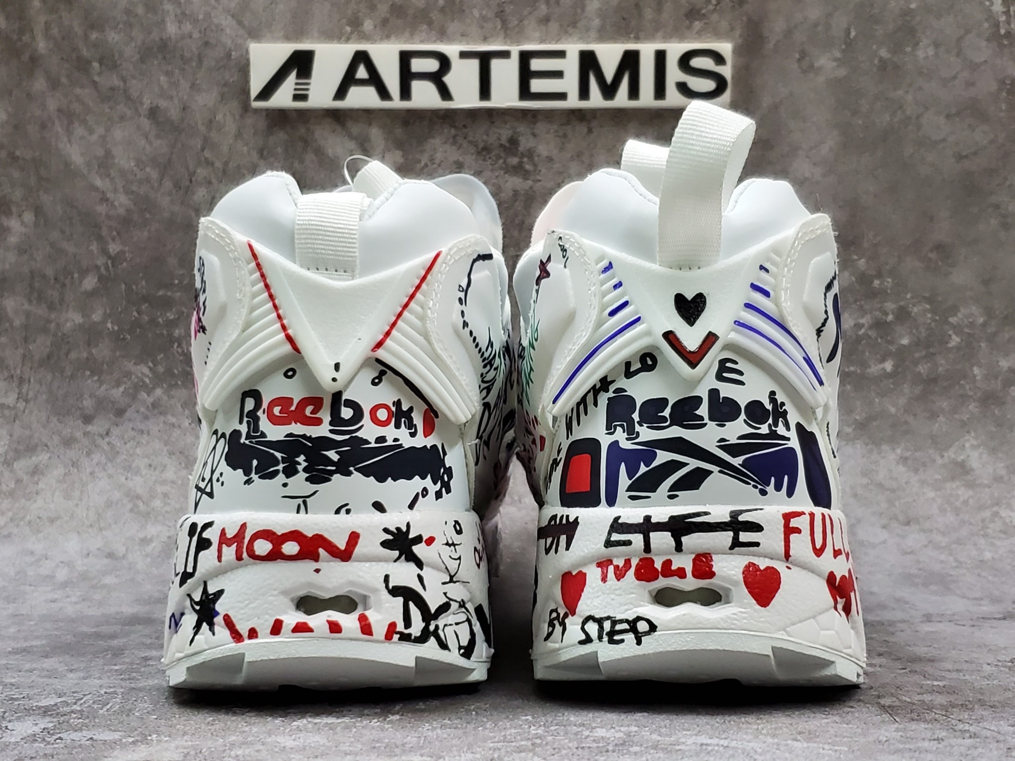 Reebok Instapump Fury Vetements Doodle
