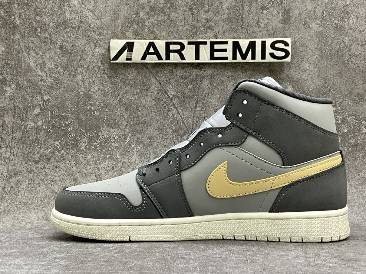 Air Jordan 1 Mid Grey Onyx