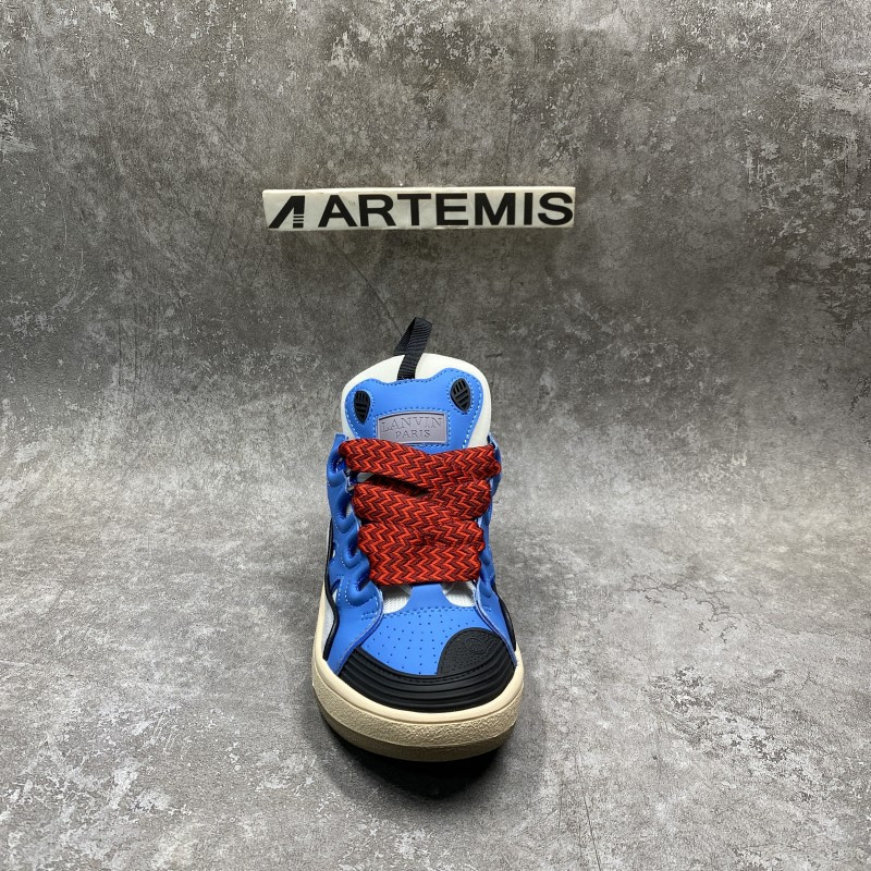 Lanvin Leather Curb Blue Gum