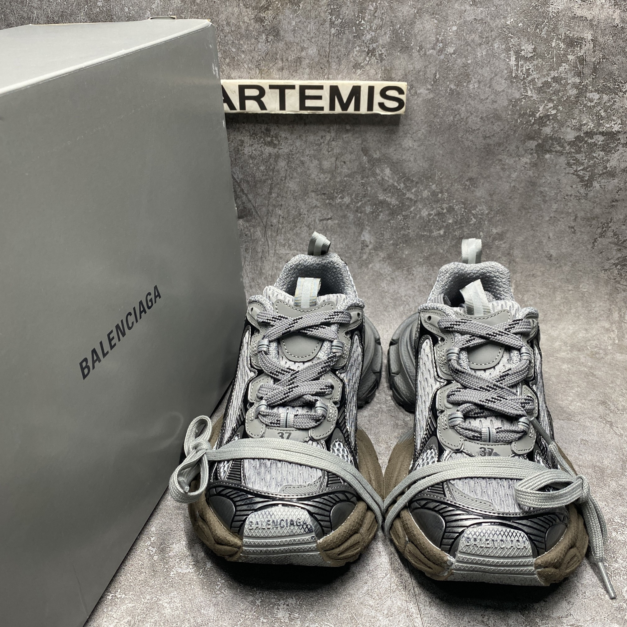 Balenciga 3XL Sneakers Dark Grey