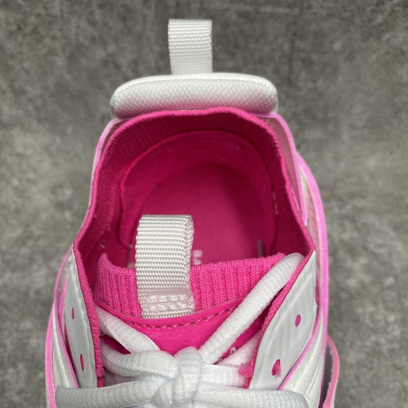 Ba*len*cia*ga track  sock white pink