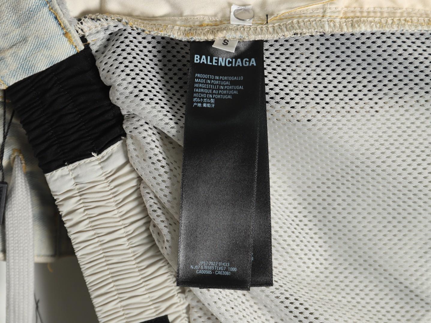 Ba*len*cia*ga 25ss patchwork jeans