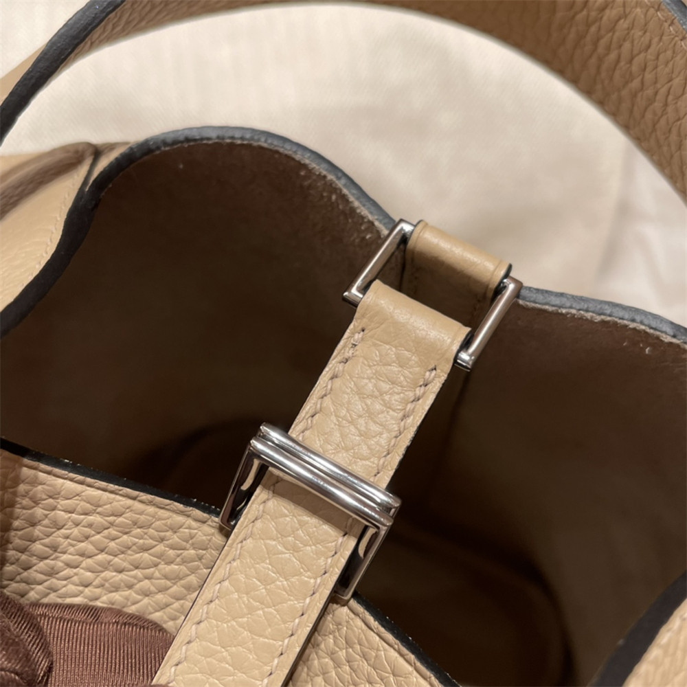 Hermès Picotin 18cm light brown without original box