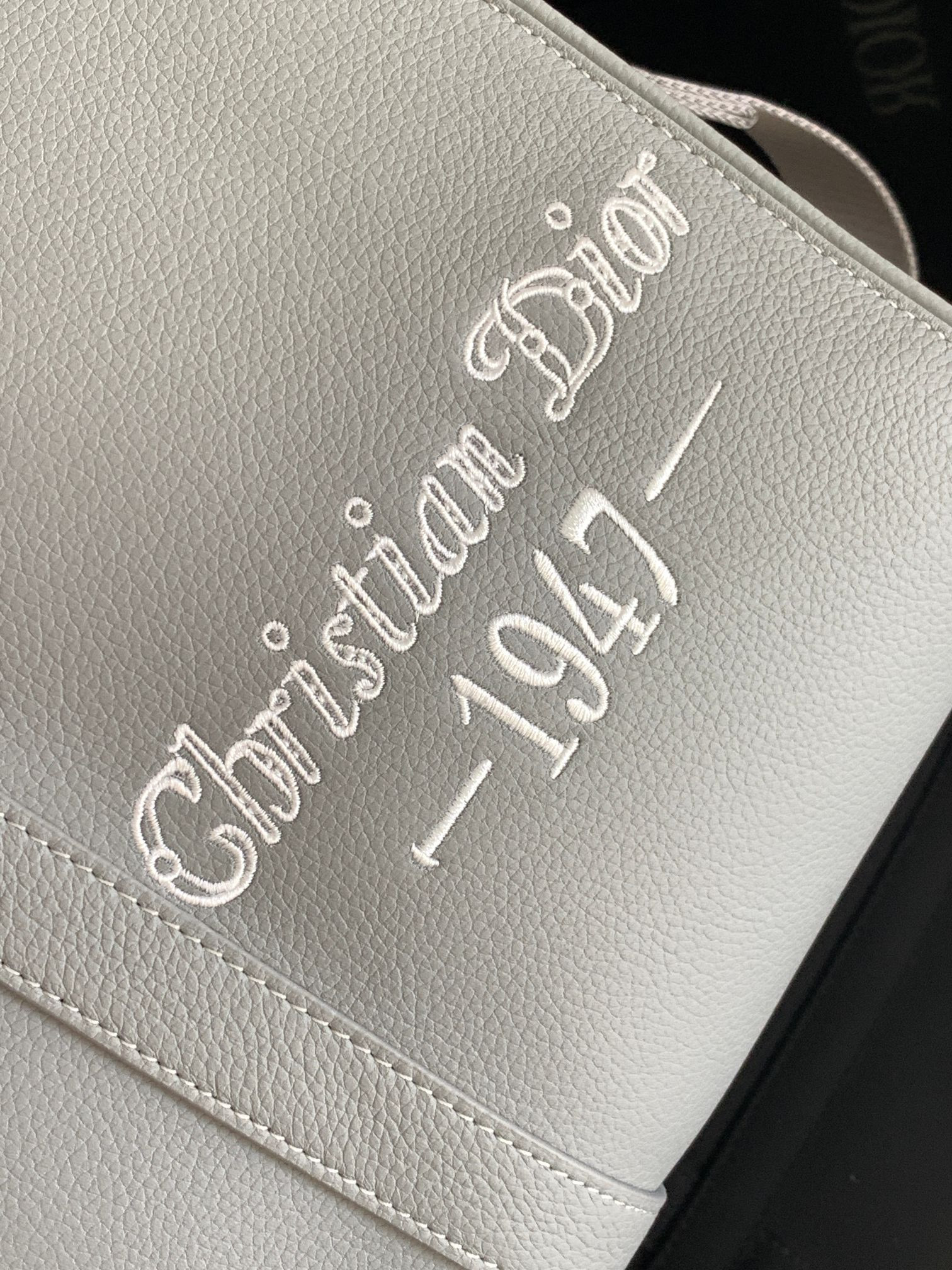 D*or lingot bag all gray 50 x 25 x 21.5 cm