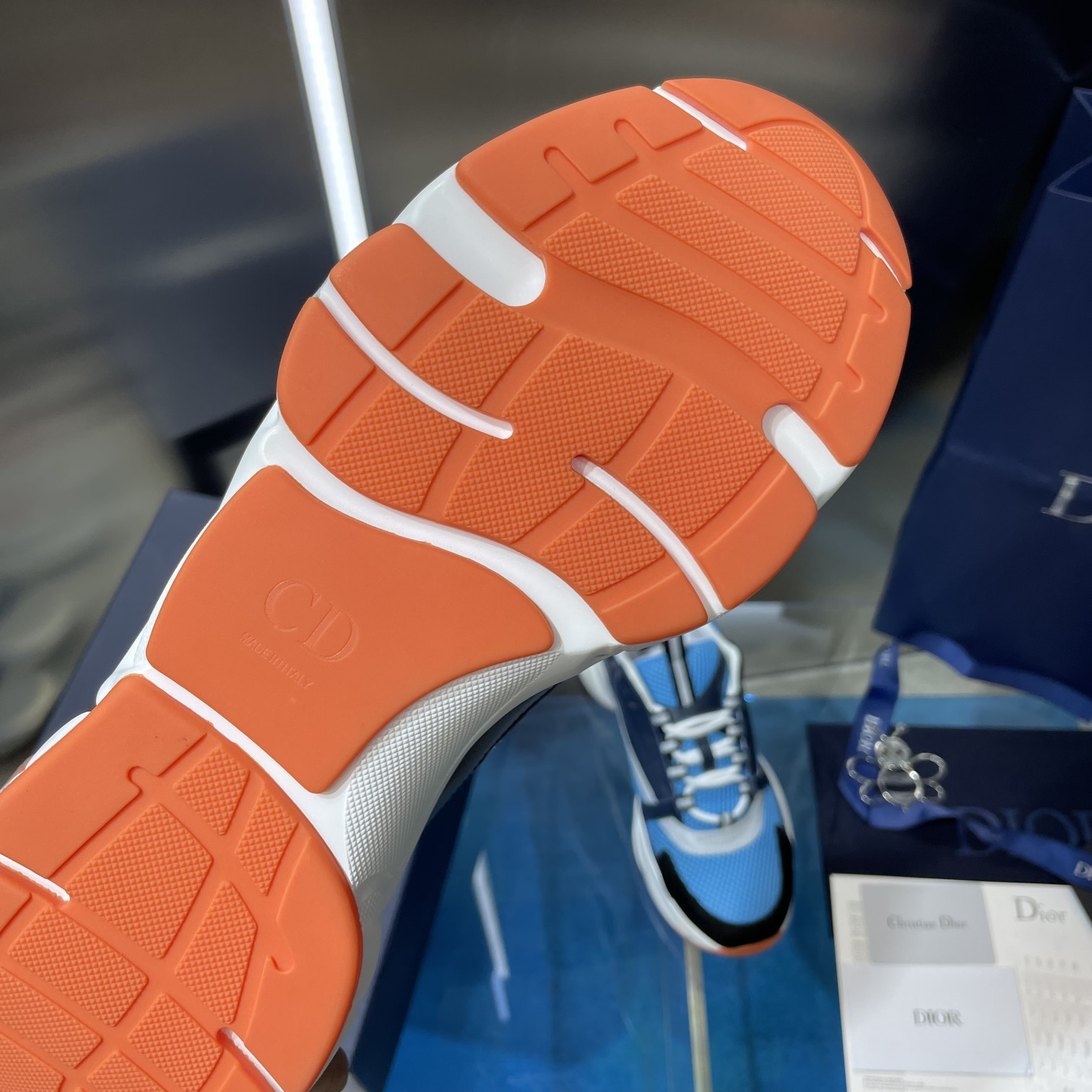 ua D*or b22 blue sneaker