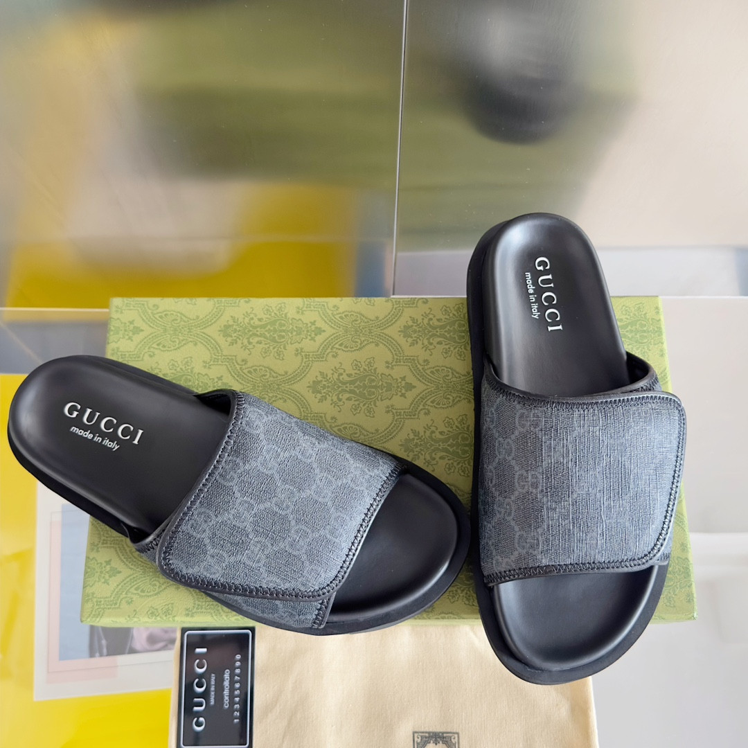 ua G*u*i gg slide sandal