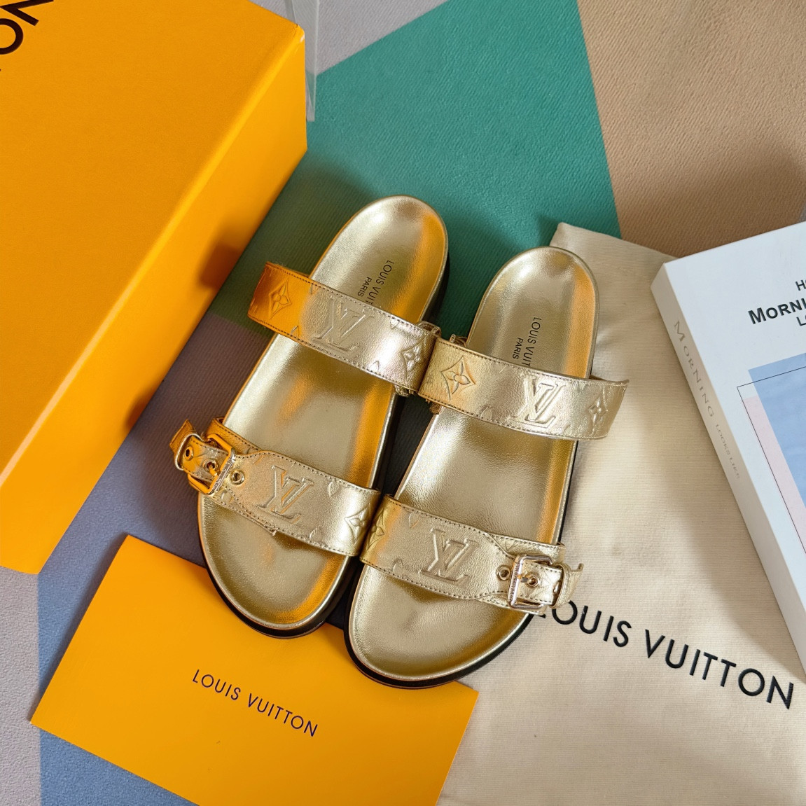 LV Bom Dia Flat Comfort Mule