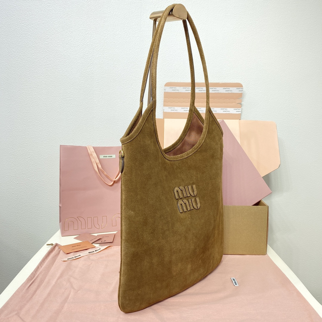 Miu Miu IVY Suede bag 40x35cm