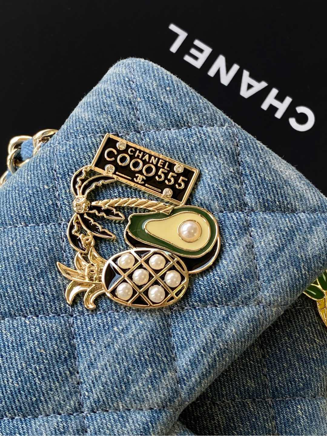 Ch*el mini cf vintage 20cm